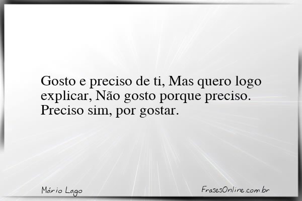 Frase de Mário Lago