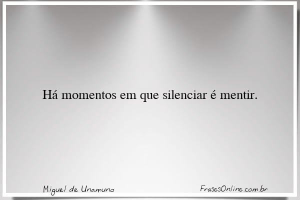 Frase de Miguel de Unamuno