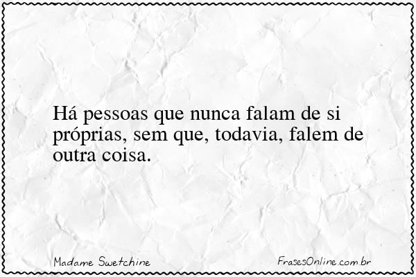 Frase de Madame Swetchine