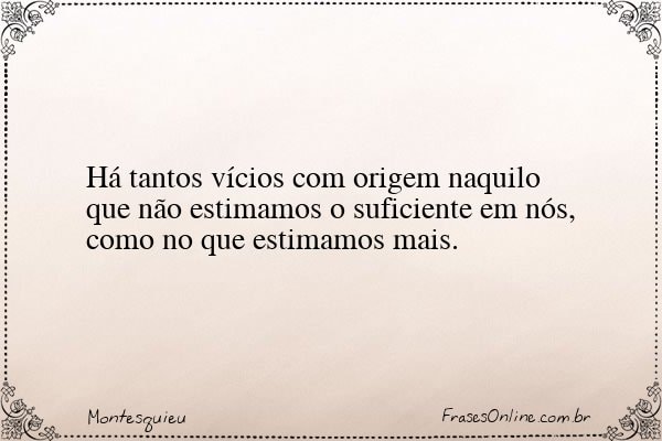 Frase de Montesquieu