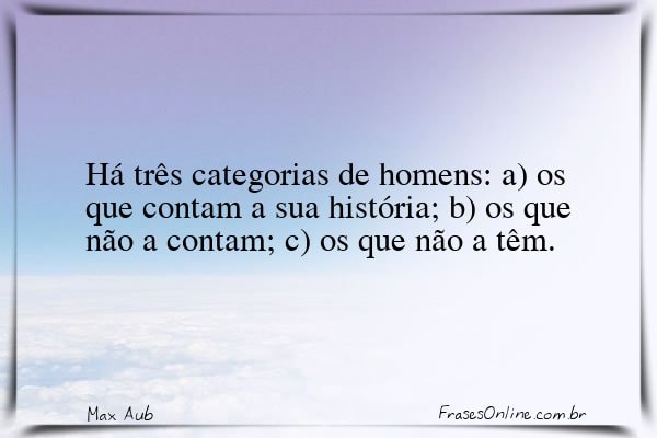 Frase de Max Aub