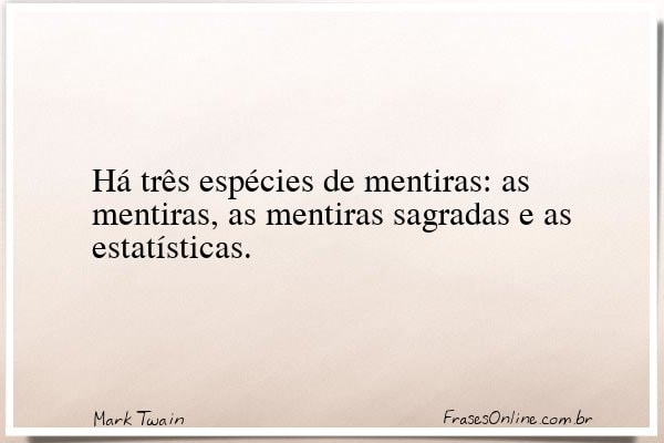 Frase de Mark Twain