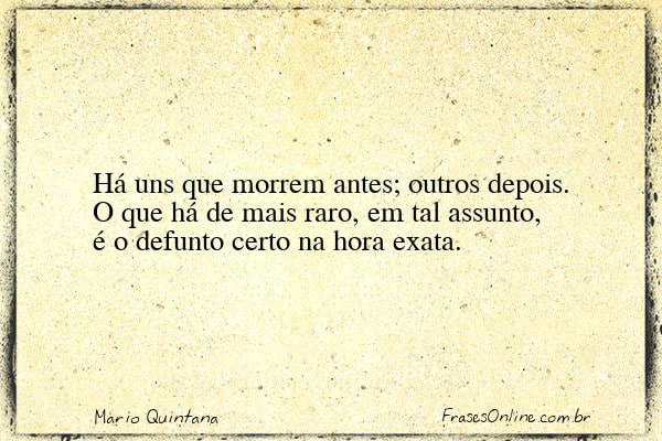Frase de Mario Quintana