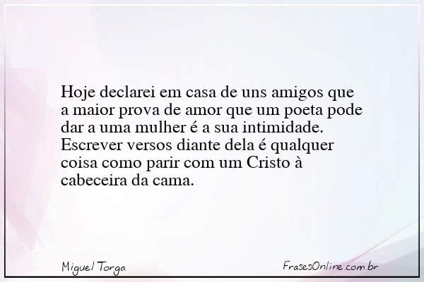 Frase de Miguel Torga