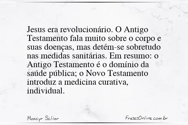 Frase de Moacyr Scliar