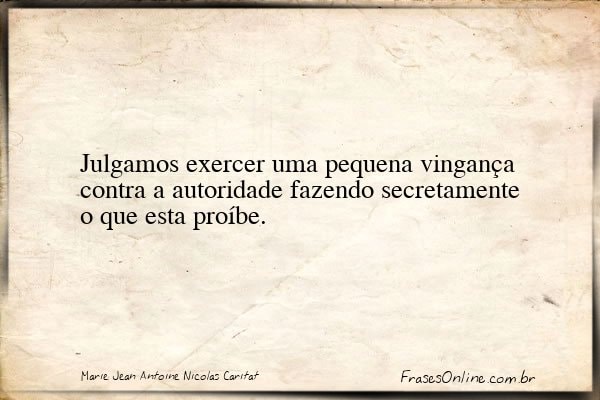 Frase de Marie Jean Antoine Nicolas Caritat