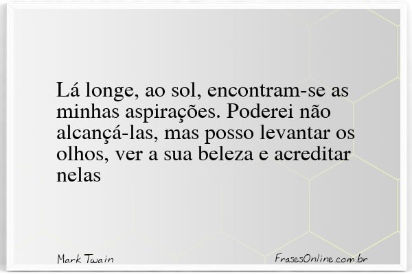 Frase de Mark Twain