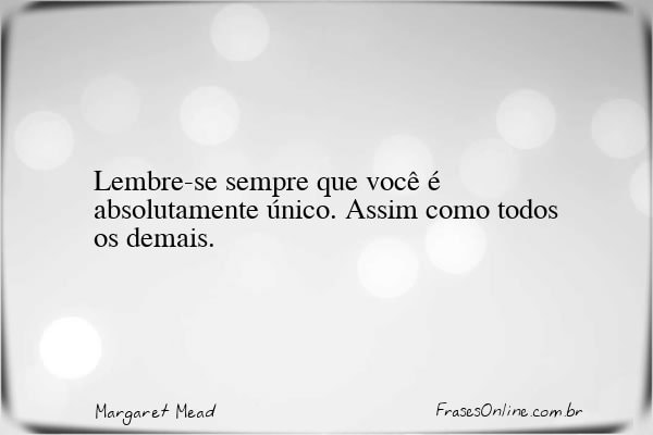 Frase de Margaret Mead