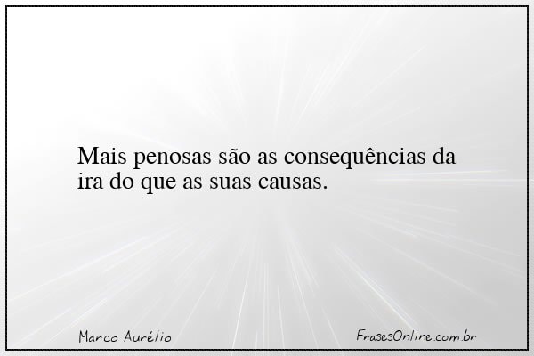 Frase de Marco Aurélio