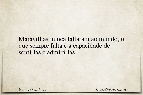 Frase de Mario Quintana
