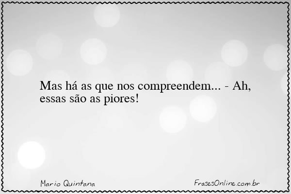 Frase de Mario Quintana