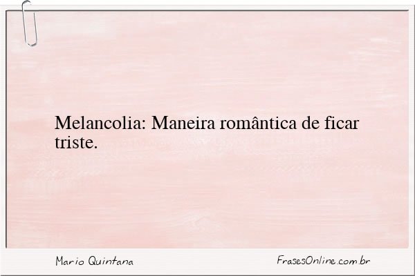 Frase de Mario Quintana