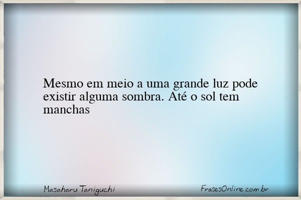 Frase de Masaharu Taniguchi