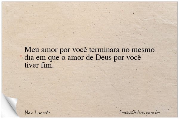 Frase de Max Lucado