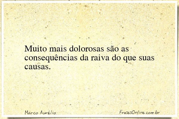 Frase de Marco Aurélio