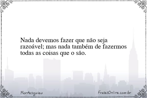 Frase de Montesquieu