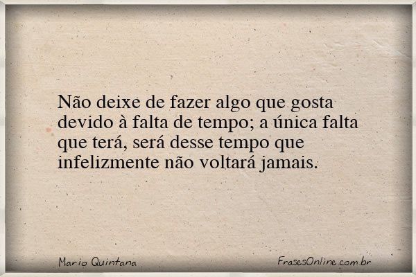 Frase de Mario Quintana