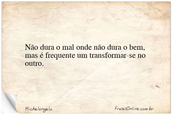 Frase de Michelangelo