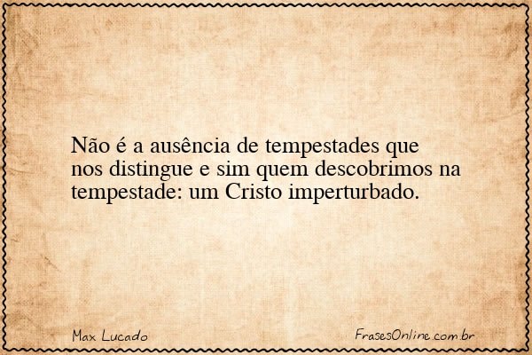 Frase de Max Lucado