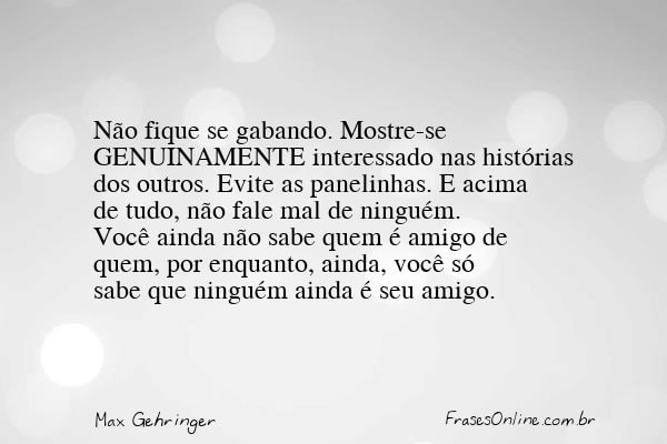 Frase de Max Gehringer