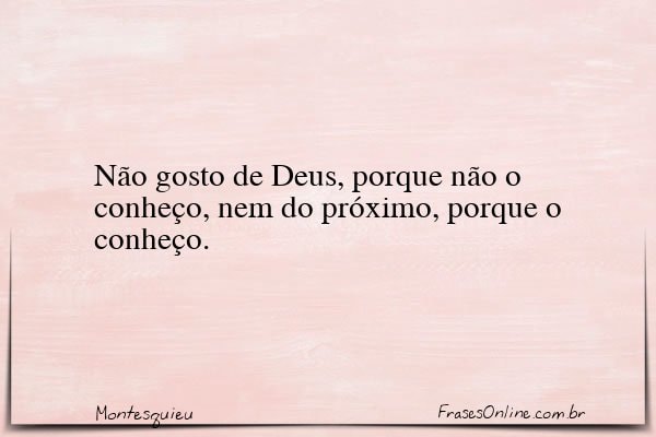 Frase de Montesquieu