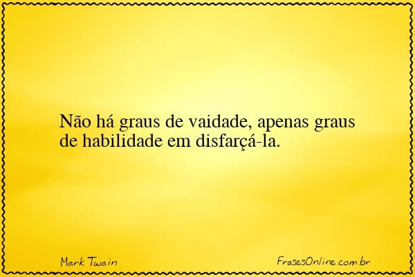 Frase de Mark Twain