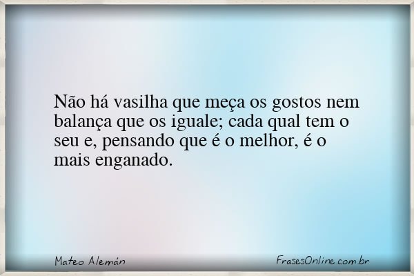 Frase de Mateo Alemán