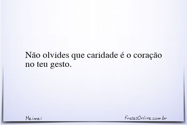 Frase de Meimei