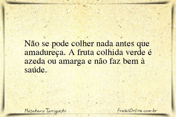 Frase de Masaharu Taniguchi