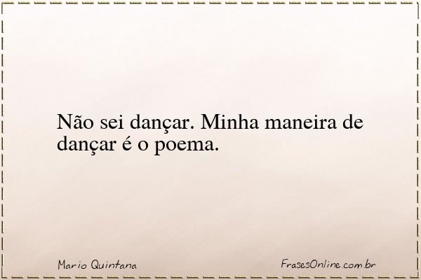 Frase de Mario Quintana