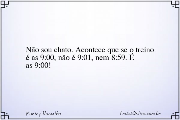 Frase de Muricy Ramalho