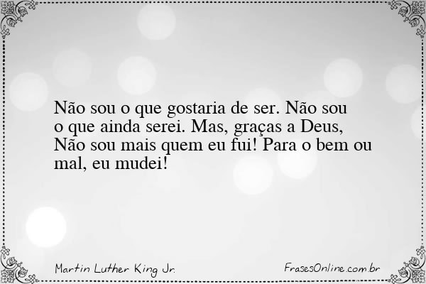 Frase de Martin Luther King Jr.