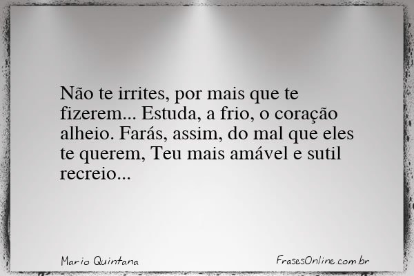 Frase de Mario Quintana