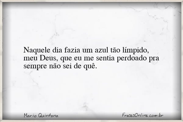 Frase de Mario Quintana