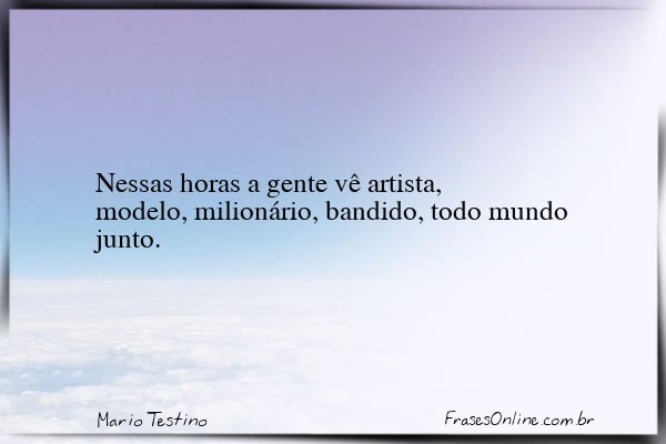 Frase de Mario Testino