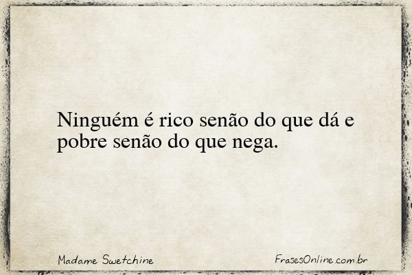 Frase de Madame Swetchine