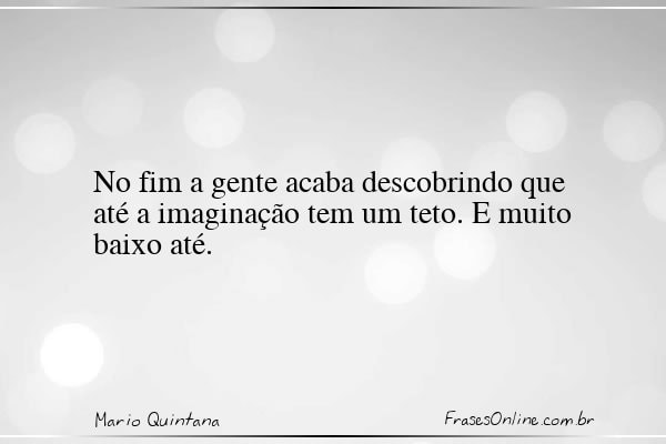 Frase de Mario Quintana