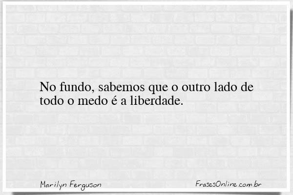 Frase de Marilyn Ferguson