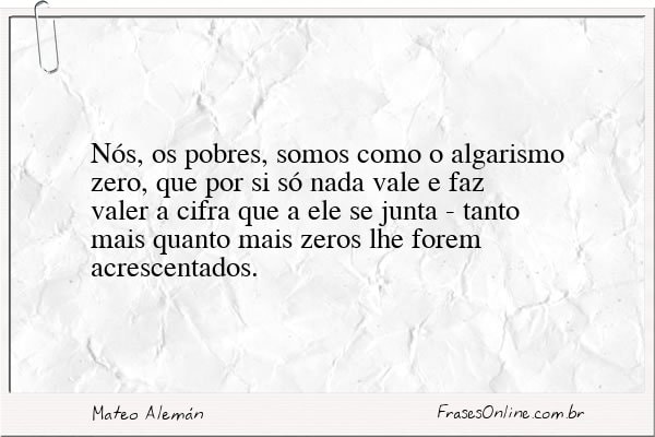 Frase de Mateo Alemán