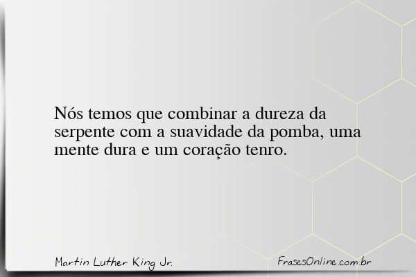 Frase de Martin Luther King Jr.