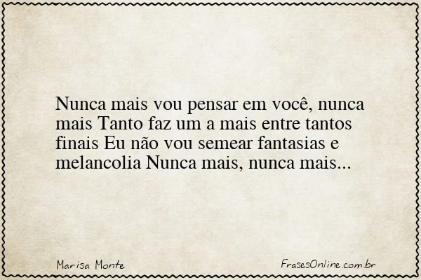 Frase de Marisa Monte