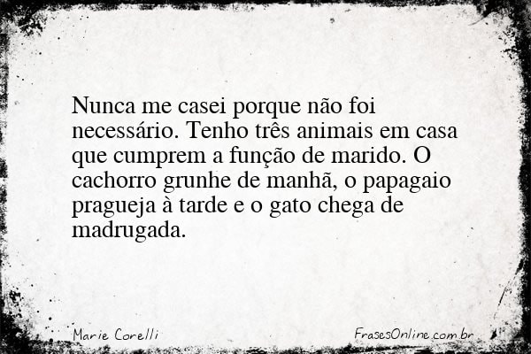 Frase de Marie Corelli