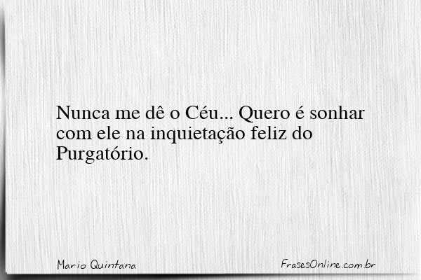 Frase de Mario Quintana