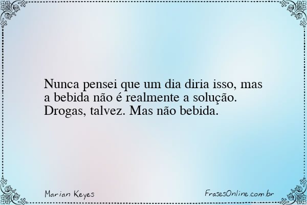 Frase de Marian Keyes