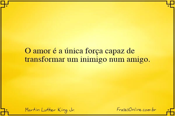 Frase de Martin Luther King Jr.