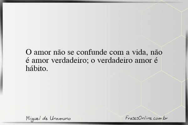 Frase de Miguel de Unamuno