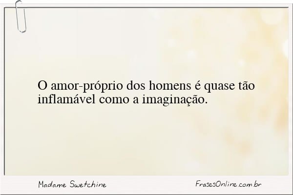 Frase de Madame Swetchine