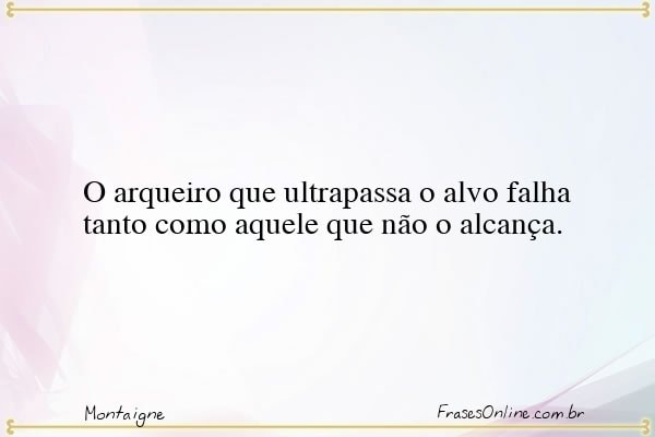 Frase de Montaigne