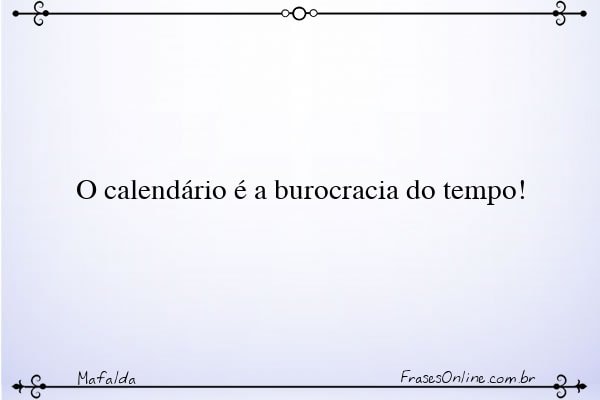 Frase de Mafalda