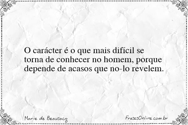 Frase de Marie de Beausacq